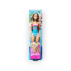 Barbie Beach Doll with Brown Hair